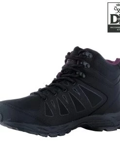 Hi Tec Ladies Raven Mid Boot -BLACK Ladies Footwear