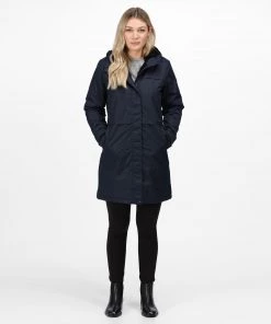 Regatta Ladies Remina Waterproof Jacket -NAVY (10, 12 Only)