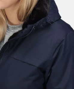 Regatta Ladies Remina Waterproof Jacket -NAVY (10, 12 Only)