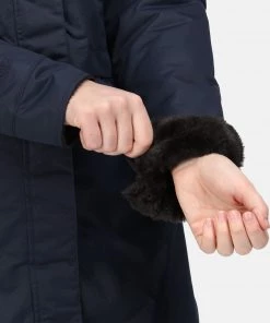 Regatta Ladies Remina Waterproof Jacket -NAVY (10, 12 Only)