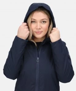 Regatta Ladies Remina Waterproof Jacket -NAVY (10, 12 Only)
