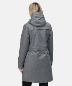 Ladies Jackets & Bodywarmers Regatta Ladies Remina Waterproof Jacket -CYBERSPACE