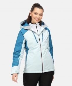 Regatta Ladies Padded Highton Jacket -ICE (10, 18 Only) Ladies Jackets & Bodywarmers
