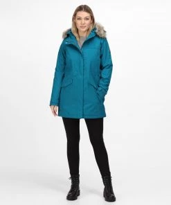Ladies Jackets & Bodywarmers Regatta Ladies Serleena II Jacket -GULFSTREAM (8, 10 Only)