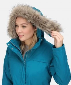 Ladies Jackets & Bodywarmers Regatta Ladies Serleena II Jacket -GULFSTREAM (8, 10 Only)