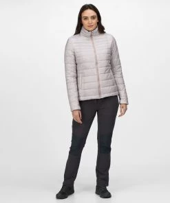 Regatta Ladies Freezeway III Jacket -OATMEAL Ladies Jackets & Bodywarmers