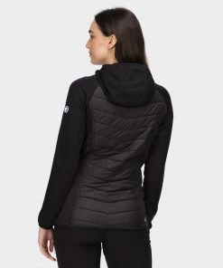 Ladies Jackets & Bodywarmers Regatta Ladies Andreson VI Hybrid Jacket -BLACK