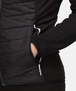 Ladies Jackets & Bodywarmers Regatta Ladies Andreson VI Hybrid Jacket -BLACK