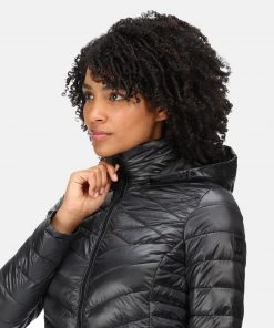 Regatta Ladies Andel II Jacket -BLACK Ladies Jackets & Bodywarmers