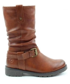 Heavenly Feet Indiana Boot -BROWN Ladies Footwear