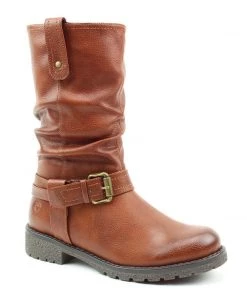 Heavenly Feet Indiana Boot -BROWN Ladies Footwear