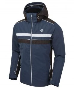 Mens Jackets & Bodywarmers Dare2B Mens Vindicator Ski Jacket -NIGHT