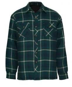 Champion Mens Totnes Padded Shirt -GREEN