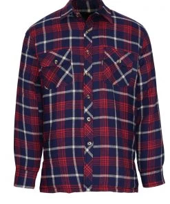 Champion Mens Totnes Padded Shirt -RED