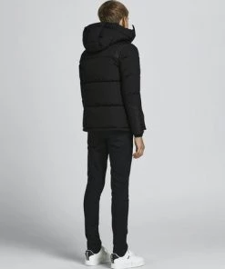 Jack & Jones JNR Jack & Jones JCOPACE Kids Puffer Jacket -BLACK (9-10 Only)