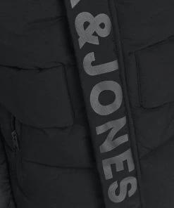 Jack & Jones JNR Jack & Jones JCOPACE Kids Puffer Jacket -BLACK (9-10 Only)