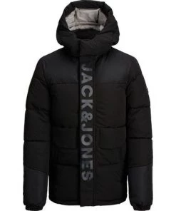 Jack & Jones JNR Jack & Jones JCOPACE Kids Puffer Jacket -BLACK (9-10 Only)