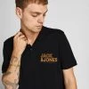 Jack & Jones JCOFLOKI Polo Shirt -BLACK