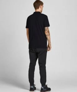 Jack & Jones JCOFLOKI Polo Shirt -BLACK