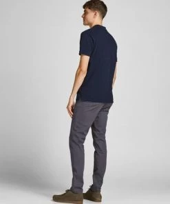 Jack & Jones JCOFLOKI Polo Shirt -NAVY BLAZER (M, L Only)