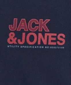 Jack & Jones JCOFLOKI Polo Shirt -NAVY BLAZER (M, L Only)