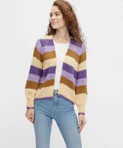 Pieces KINNA Cardigan -GOLD