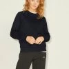 JJXX AYA Sweatshirt -BLACK Ladies Hoodies & Sweatshirts