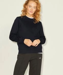 JJXX AYA Sweatshirt -BLACK Ladies Hoodies & Sweatshirts