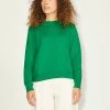 Ladies Hoodies & Sweatshirts JJXX AYA Sweatshirt -GREEN (S, M Only)