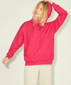 Ladies Hoodies & Sweatshirts JJXX ANINA Hoody -ROSE