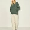 JJXX ANINA Hoody -DARK GREEN Ladies Hoodies & Sweatshirts