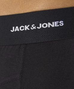 Jack & Jones JACBAMBOO Trunks 3 Pack -BLACK