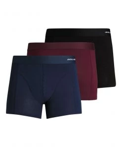 Jack & Jones JACBAMBOO Trunks 3 Pack -PORT