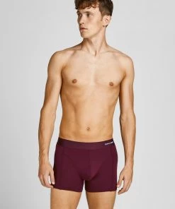 Jack & Jones JACBAMBOO Trunks 3 Pack -PORT