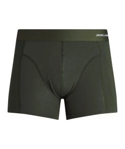 Jack & Jones JACBAMBOO Trunks 3 Pack -FOREST NIGHT