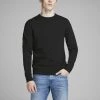 Jack & Jones JJEBASIC Knit Jumper -BLACK