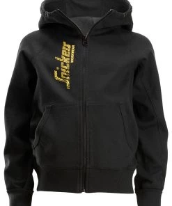 Snickers Kids Zip Hoody -BLACK All