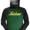 Snickers Logo Work Hoody -GREEN