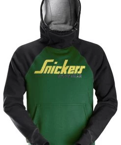 Snickers Logo Work Hoody -GREEN