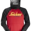Work Hoodies & Sweatshirts Snickers Logo Work Hoody -RED/BLACK