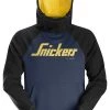 Snickers Logo Work Hoody -NAVY/BLACK
