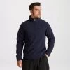 Craghoppers Mens Cason Half Zip Fleece -BLUE NAVY Mens Fleeces & Midlayers