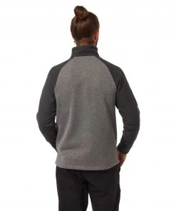 Craghoppers Mens Barker Half Zip Fleece -QUARRY GREY Mens Fleeces & Midlayers