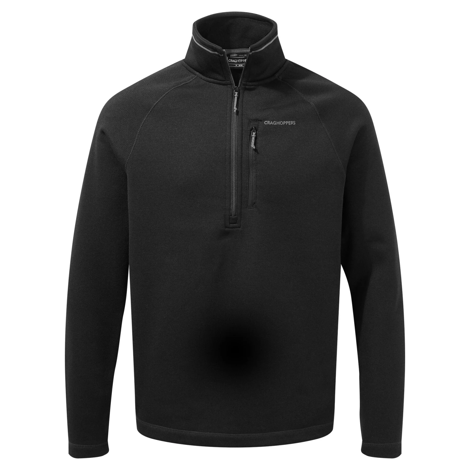 Craghoppers Mens Chadwick Half Zip Fleece -BLACK