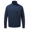 Mens Fleeces & Midlayers Craghoppers Mens Chadwick Half Zip Fleece -DARK NAVY