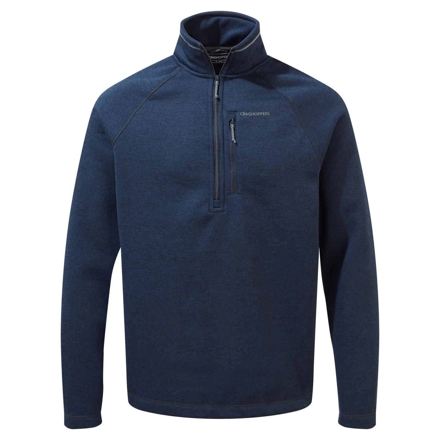 Mens Fleeces & Midlayers Craghoppers Mens Chadwick Half Zip Fleece -DARK NAVY