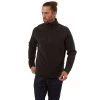 Mens Fleeces & Midlayers Craghoppers Mens Turo Half Zip Fleece -BLACK PEPPER
