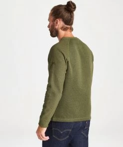 Mens Fleeces & Midlayers Craghoppers Mens Barker Fleece Jumper -BOTTLE GREEN