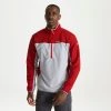 Craghoppers Mens Gregor Half Zip Fleece -RED