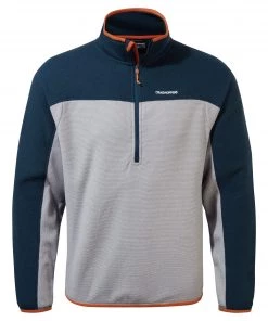 Craghoppers Mens Gregor Half Zip Fleece -LOCH BLUE (XL Only)